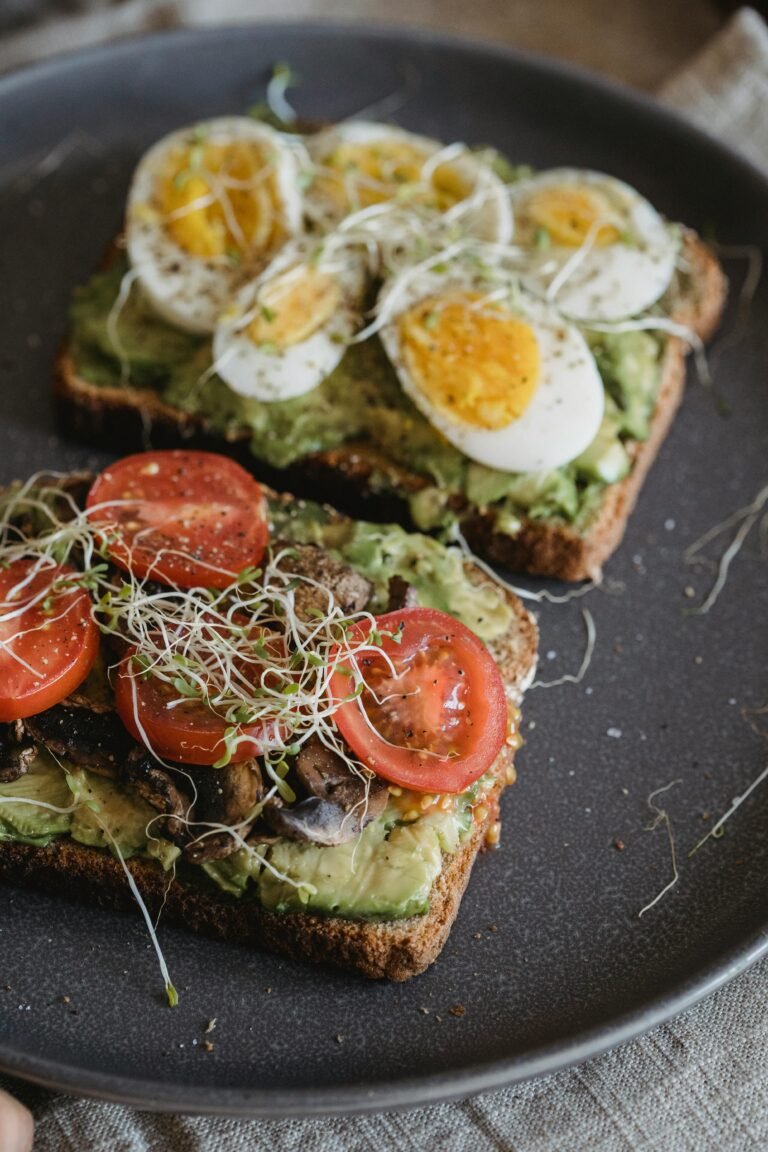 avocado Toast With Alfafa